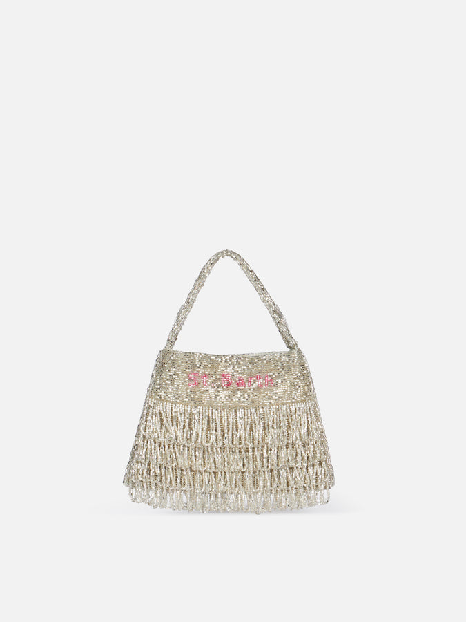 Mc2 Saint Barth Mini Bag Argento Lucido Perla