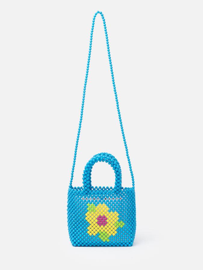Mc2 Saint Barth Multicolor Beaded Small Bag