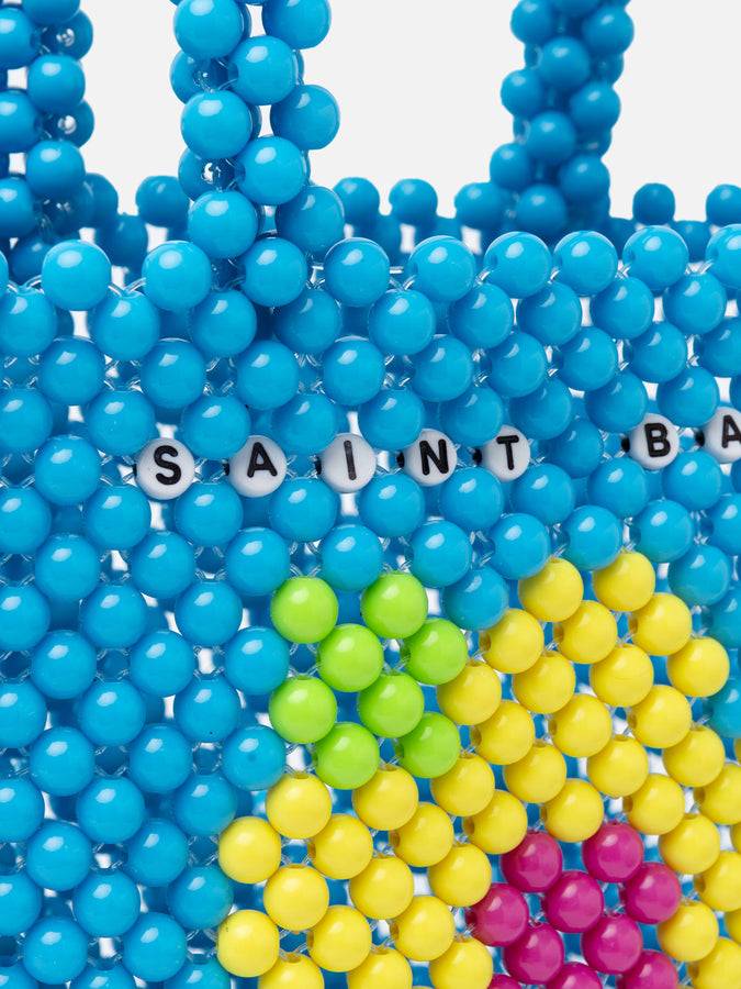 Mc2 Saint Barth Multicolor Beaded Small Bag