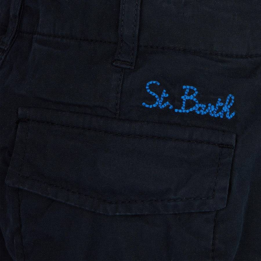 Mc2 Saint Barth Pantaloncini Da Bambino Con Tasche