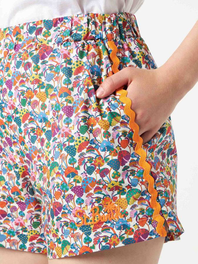 Mc2 Saint Barth Pantaloncini Da Donna Con Stampa