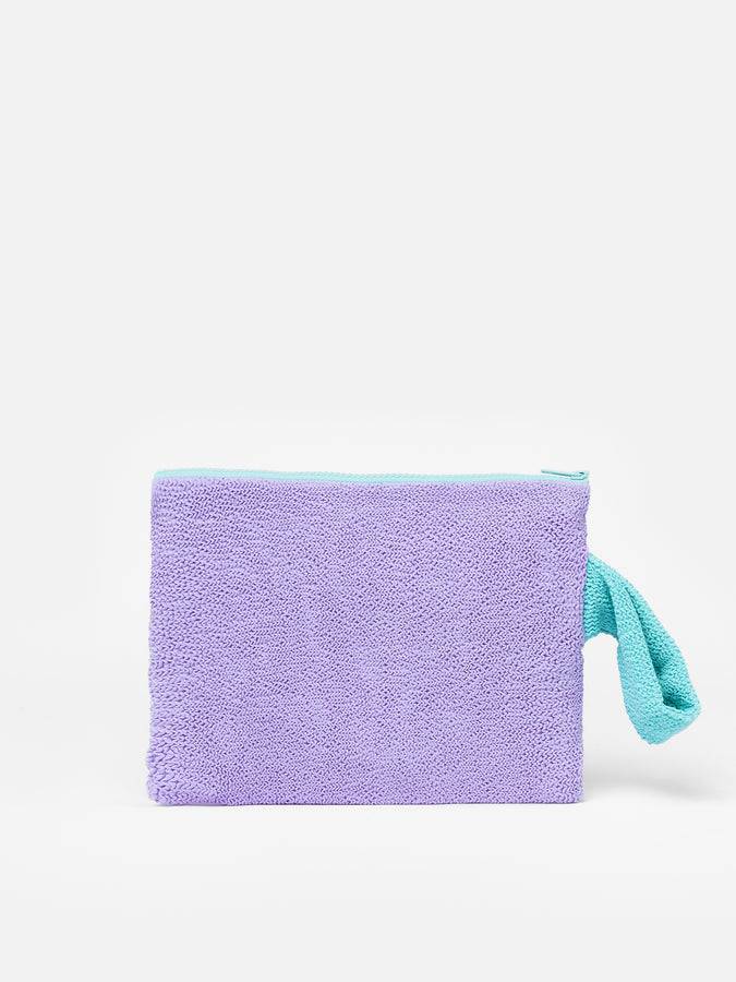 Mc2 Saint Barth Pareasy Purple Crinkle Pochette