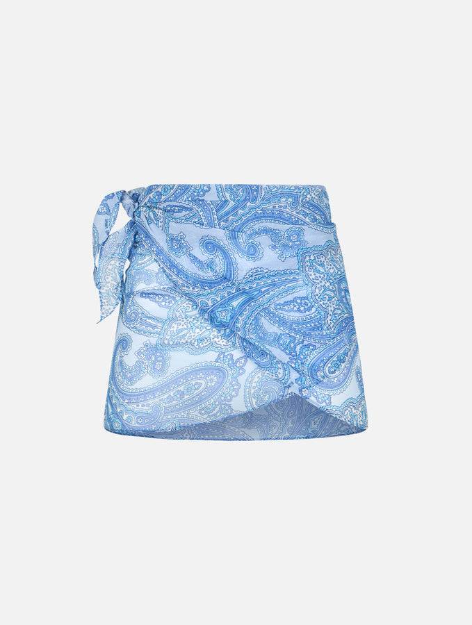 Mc2 Saint Barth Pareo Corto Paisley Da Donna Sery