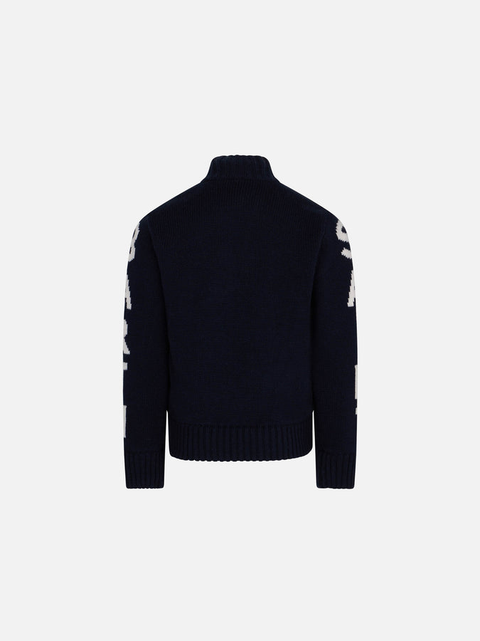 Mc2 Saint Barth Piumino Blu Da Bambino