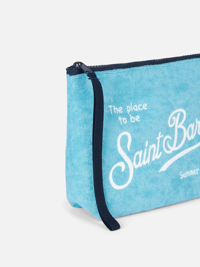 Mc2 Saint Barth Pochette Aline In Spugna Turchese