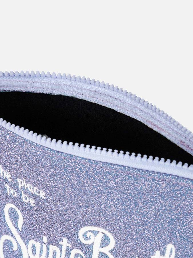 Mc2 Saint Barth Pochette Aline Lilla In Lurex