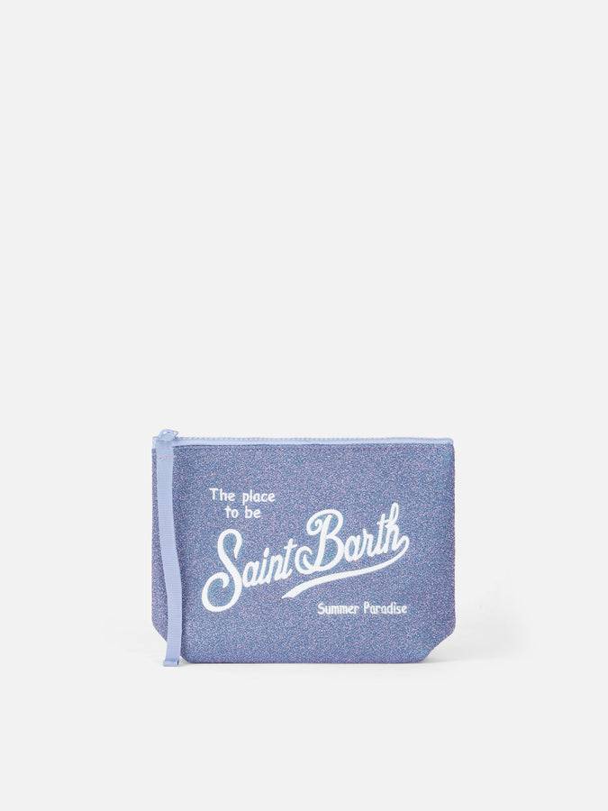 Mc2 Saint Barth Pochette Aline Lilla In Lurex