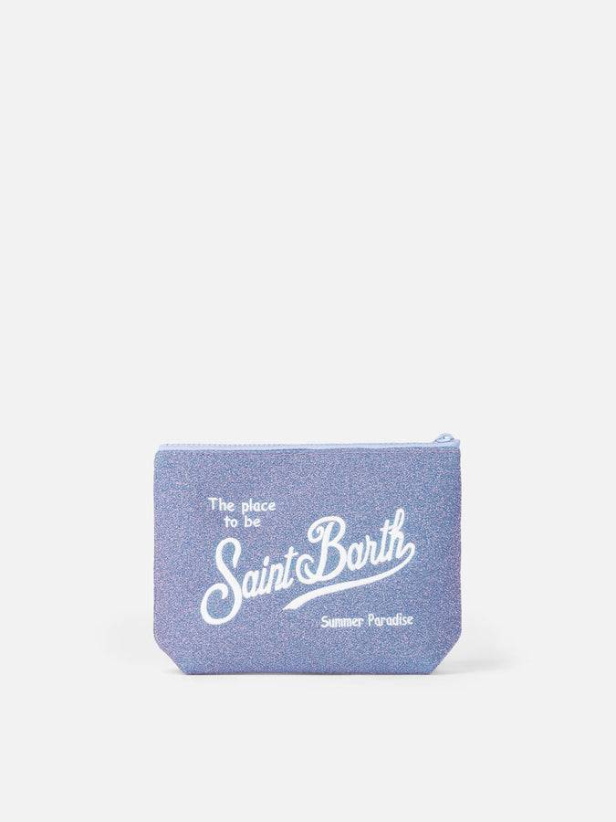 Mc2 Saint Barth Pochette Aline lilla in lurex