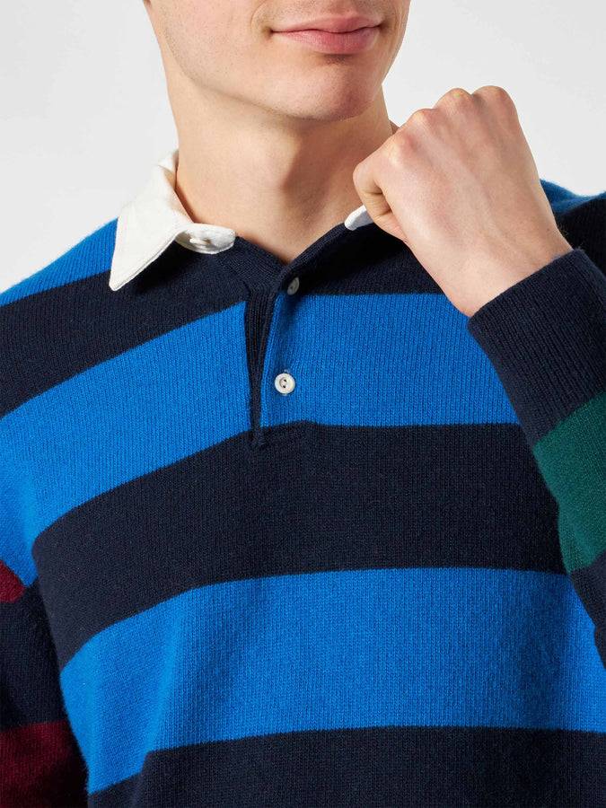 Mc2 Saint Barth Polo In Maglia A Righe