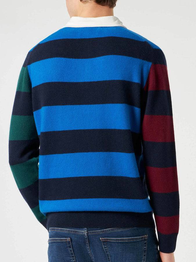 Mc2 Saint Barth Polo In Maglia A Righe