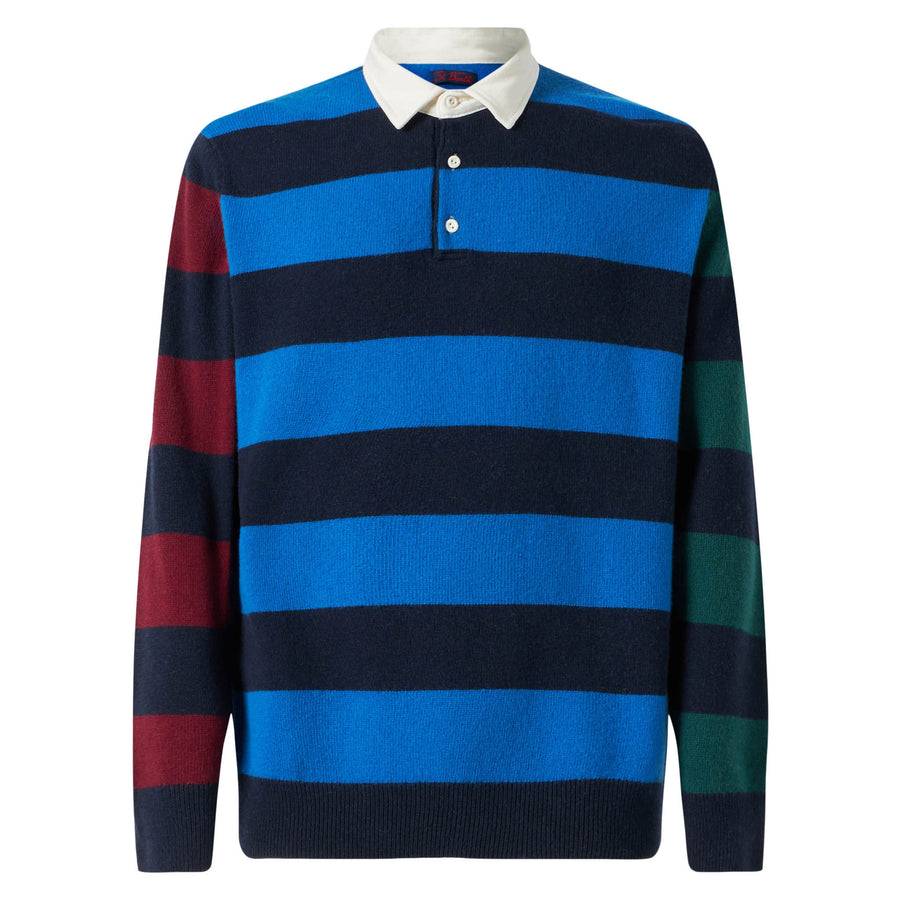 Mc2 Saint Barth Polo In Maglia A Righe