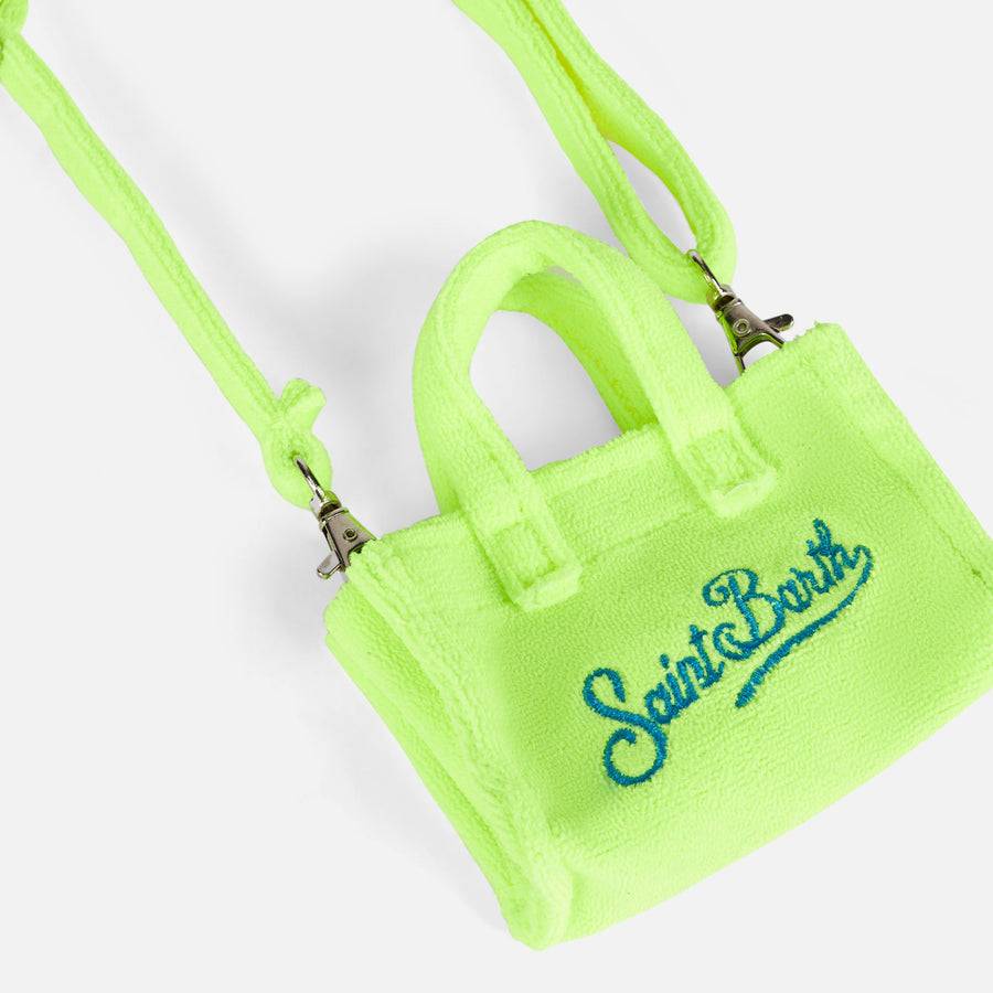 Mc2 Saint Barth Portachiavi In ​​spugna Giallo Fluo