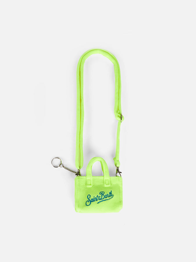 Mc2 Saint Barth Portachiavi In ​​spugna Giallo Fluo