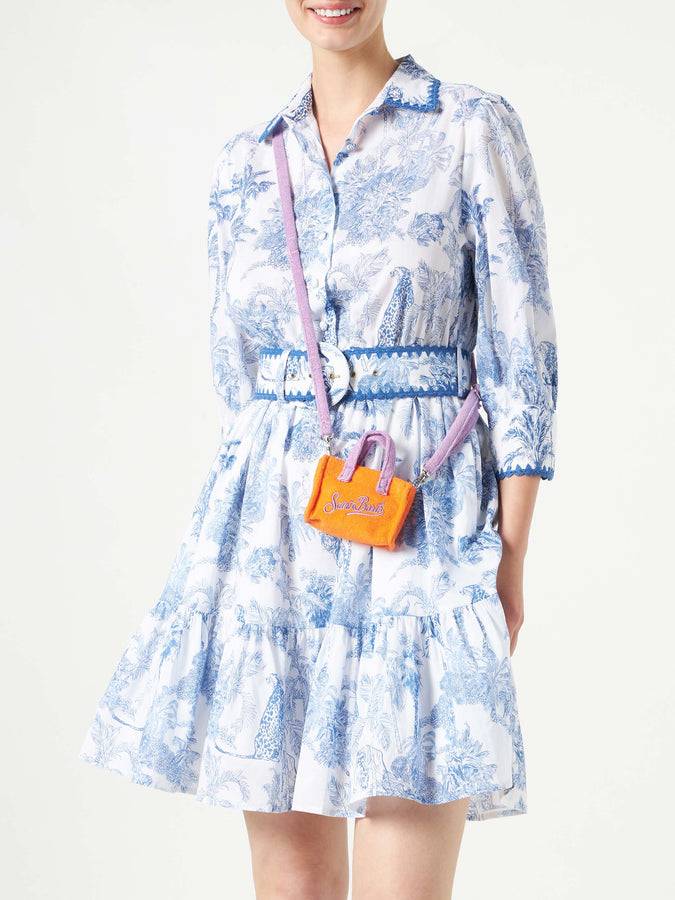 Mc2 Saint Barth Portachiavi In ​​spugna Turchese