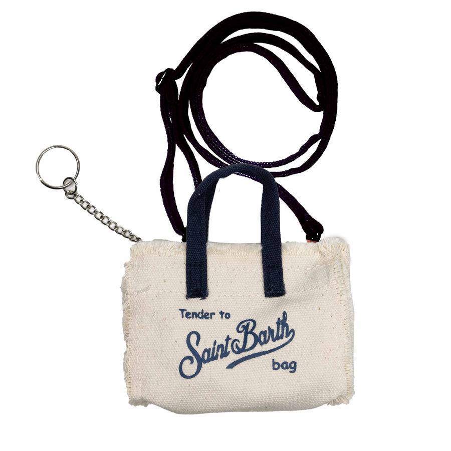 Mc2 Saint Barth Portachiavi In ​​tela Beige