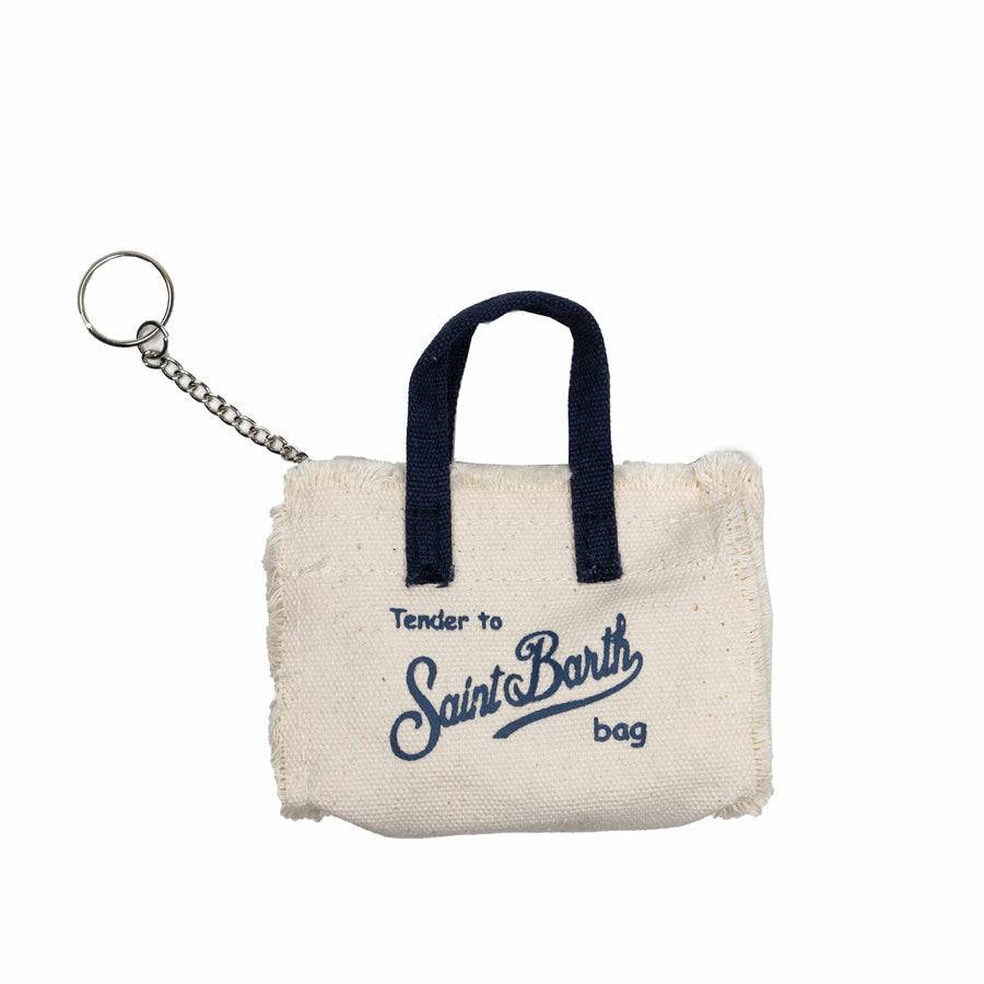 Mc2 Saint Barth Portachiavi In ​​tela Beige