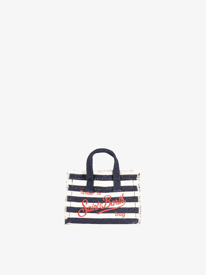 Mc2 Saint Barth Portachiavi In ​​tela Blu Navy