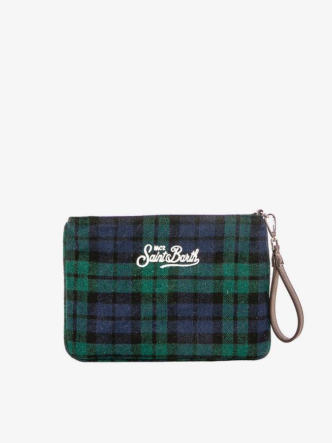 Mc2 Saint Barth Pouch A Tracolla Tartan Parisienne