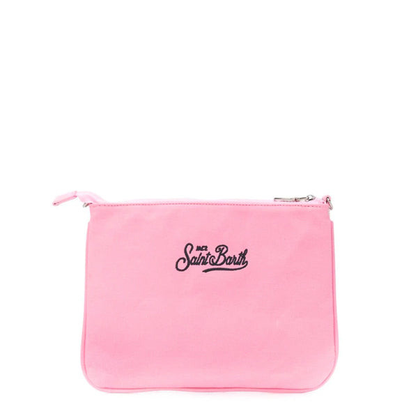Mc2 Saint Barth Pouch Parisienne Con Perline Rosa