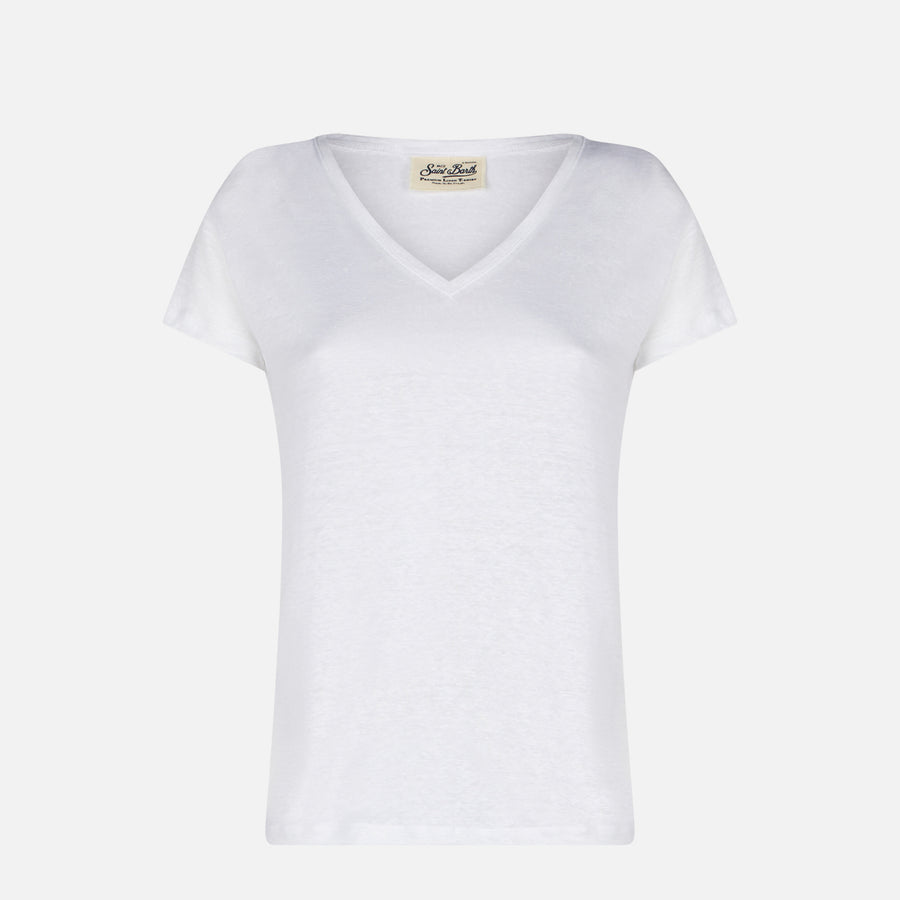 Mc2 Saint Barth T-shirt Bianca Da Donna