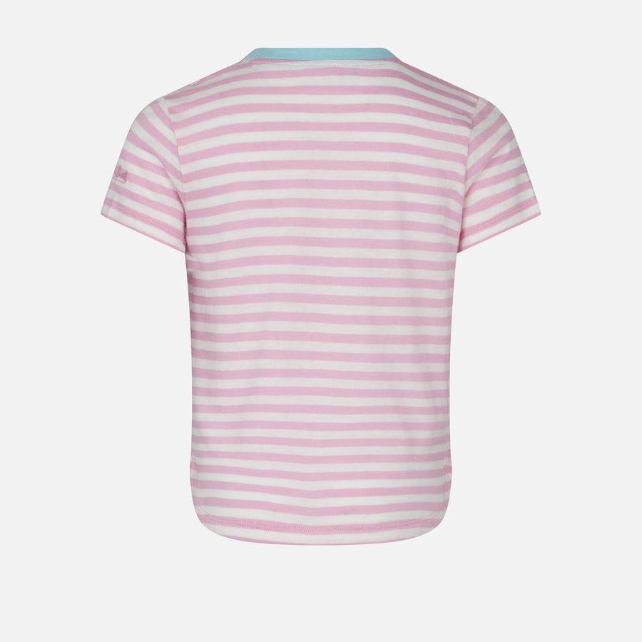 Mc2 Saint Barth T-shirt Da Bambina Con Ricamo