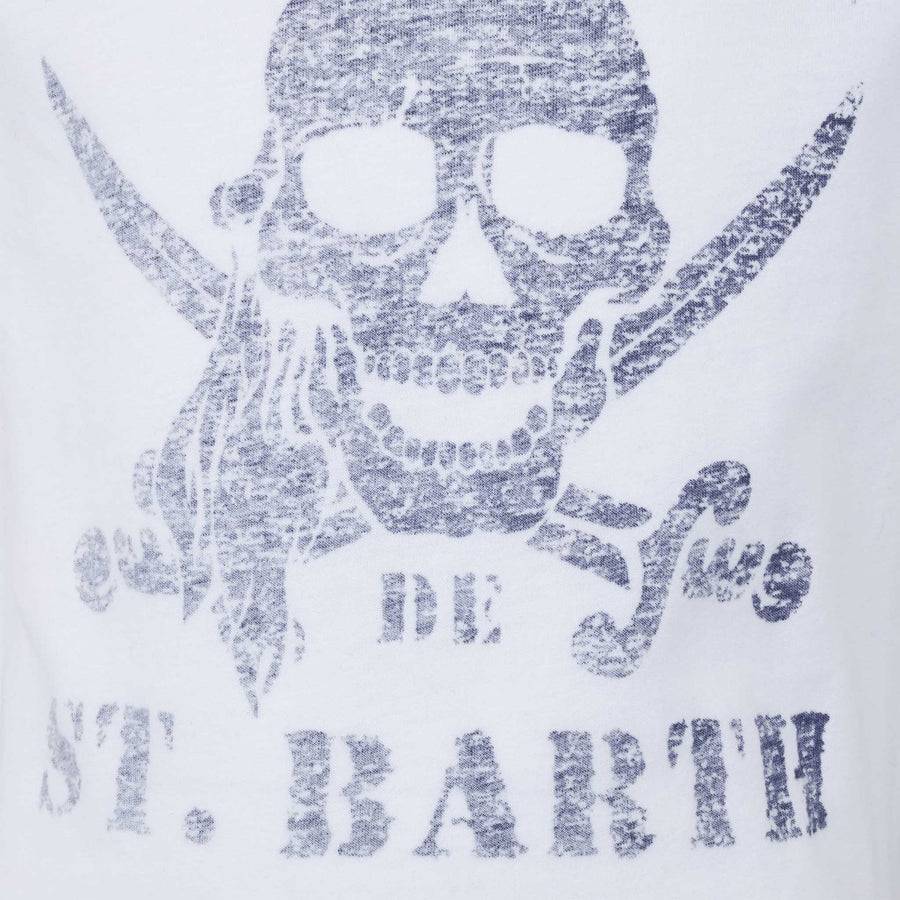 Mc2 Saint Barth T-shirt Da Bambino Stampa Pirata