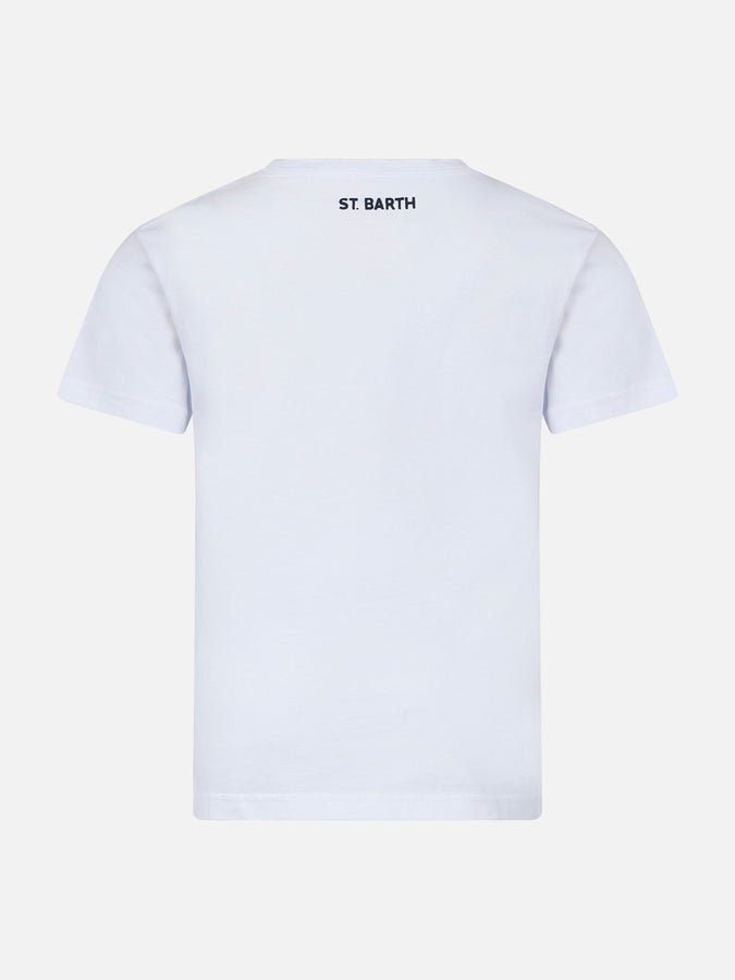 Mc2 Saint Barth T-shirt Da Bambino Stampa Pirata