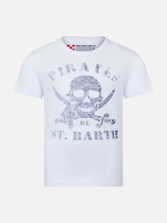 Mc2 Saint Barth T-shirt da bambino stampa pirata