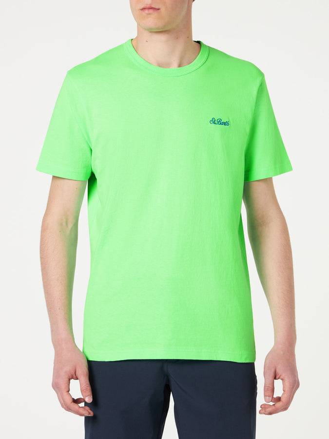 Mc2 Saint Barth T-shirt Da Uomo In Cotone Verde