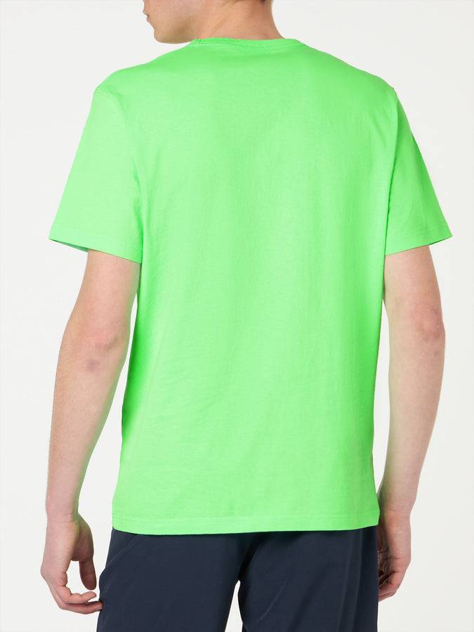 Mc2 Saint Barth T-shirt Da Uomo In Cotone Verde