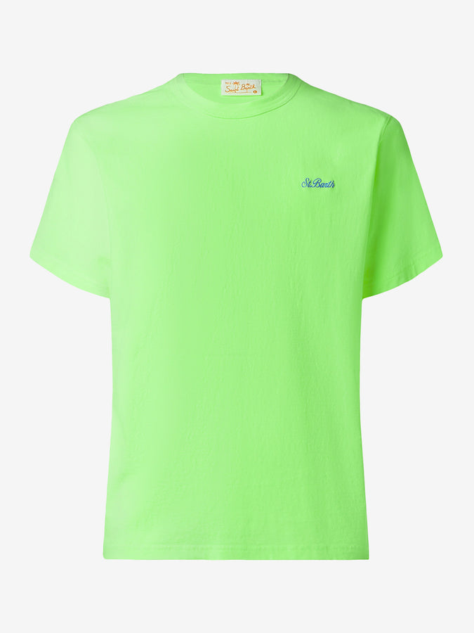 Mc2 Saint Barth T-shirt Da Uomo In Cotone Verde
