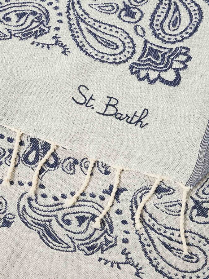 Mc2 Saint Barth Telo Mare Fouta Bandana In Cotone