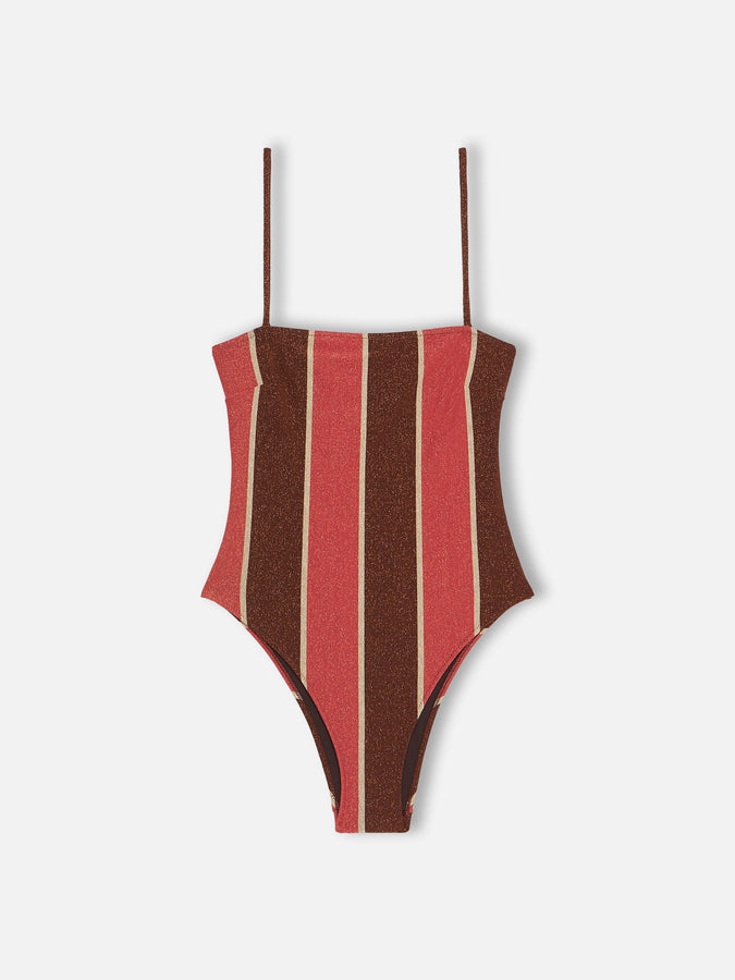 Mc2 Saint Barth Woman Fucsia One Piece Swimsuit
