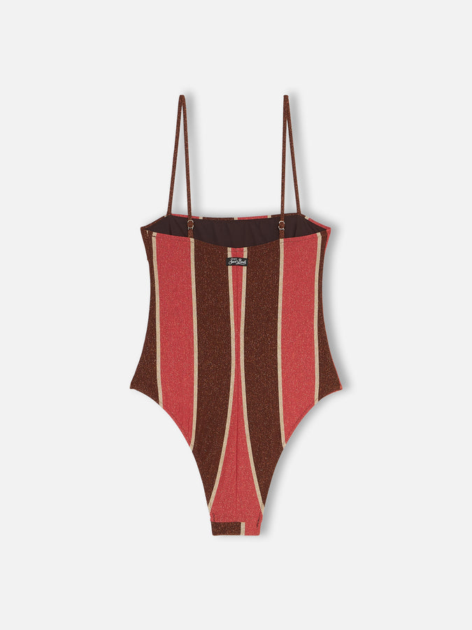 Mc2 Saint Barth Woman Fucsia One Piece Swimsuit