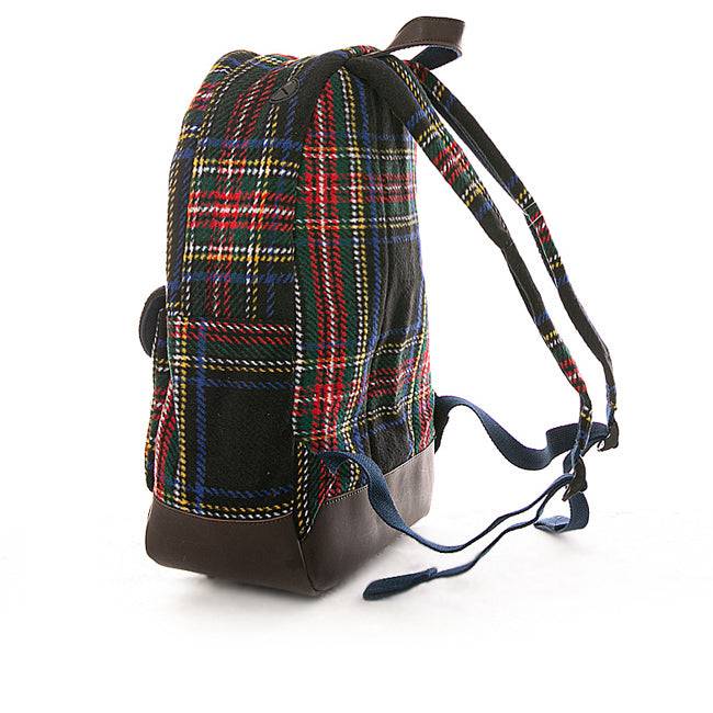 Mc2 Saint Barth Zaino Con Stampa Tartan