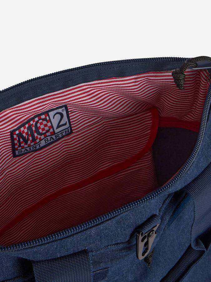 Mc2 Saint Barth Zaino In Tela Di Jeans