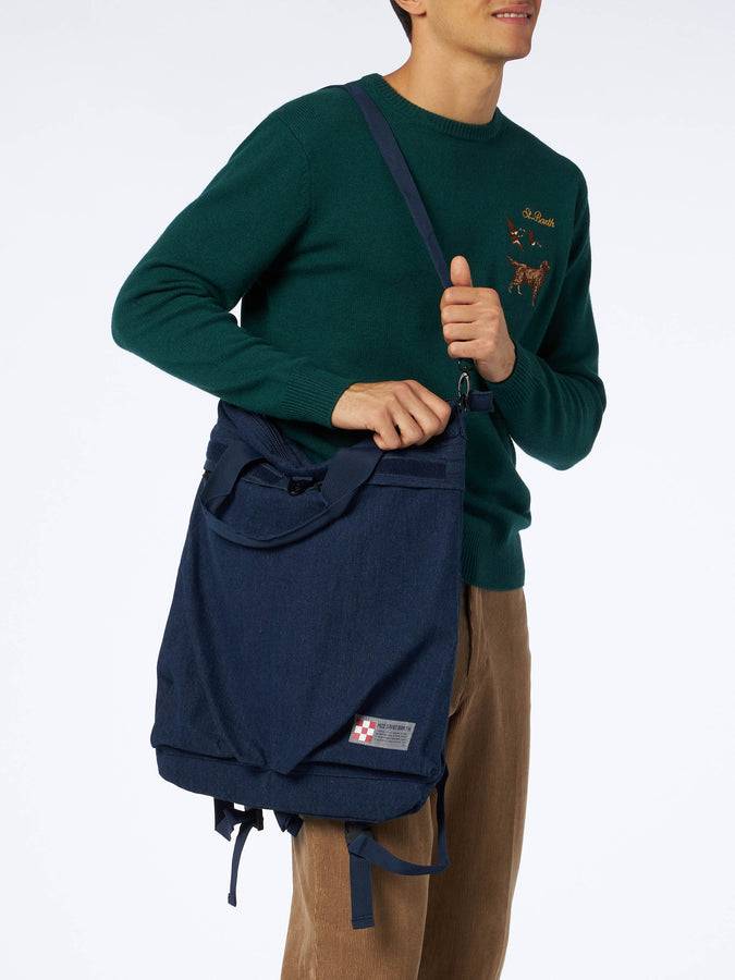 Mc2 Saint Barth Zaino In Tela Di Jeans