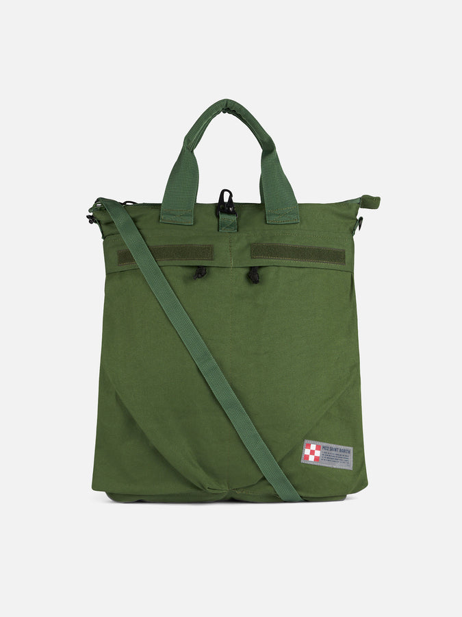 Mc2 Saint Barth Zaino in tela verde militare