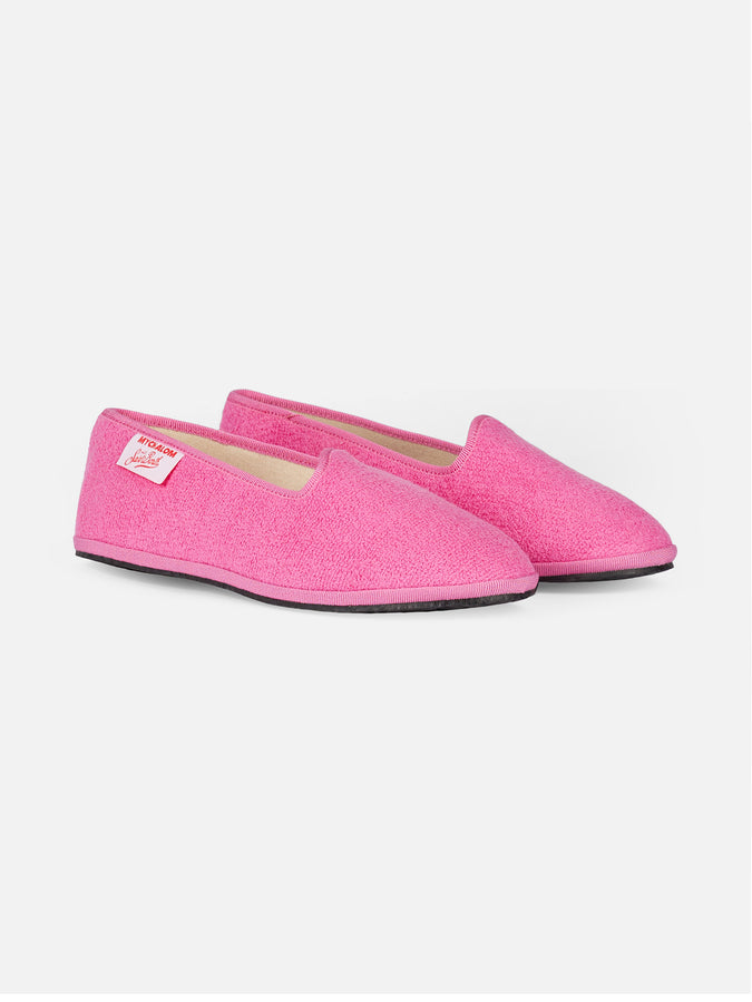 Mc2 Saint Barth Mocassino Pantofola Da Donna In Spugna Rosa | MY CHALOM SPECIAL EDITION