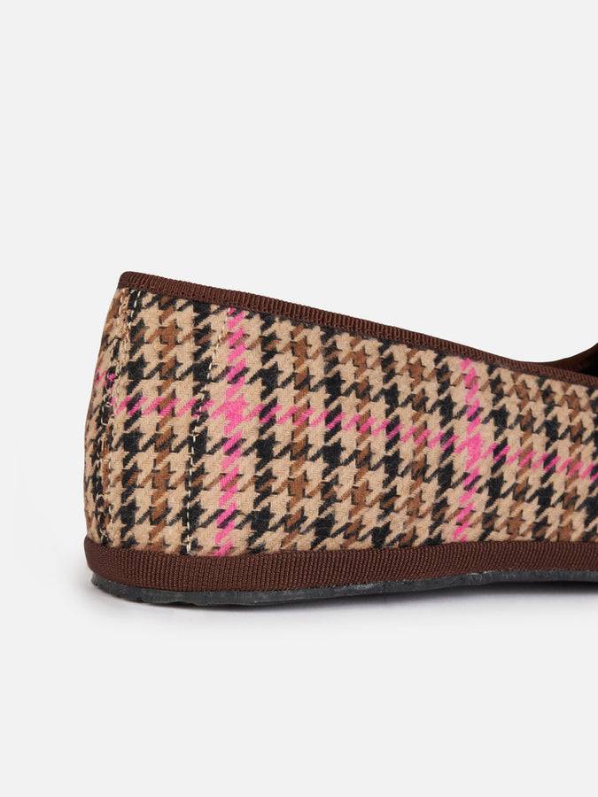 Mc2 Saint Barth Mocassino Pantofola Da Donna Pied De Poule | MY CHALOM SPECIAL EDITION