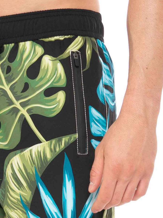 Mc2 Saint Barth Pantaloncini Da Bagno Con Stampa Tropicale Stile Surf