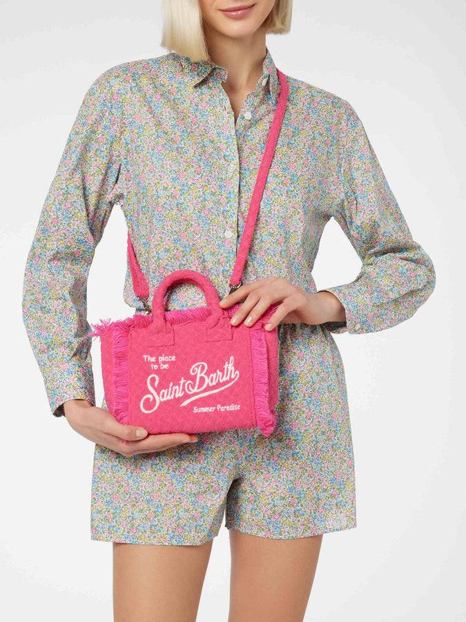 Mc2 Saint Barth Pantaloncini Da Donna Boxy In Cotone Stampa Emma & Georgina | REALIZZATO CON TESSUTO LIBERTY