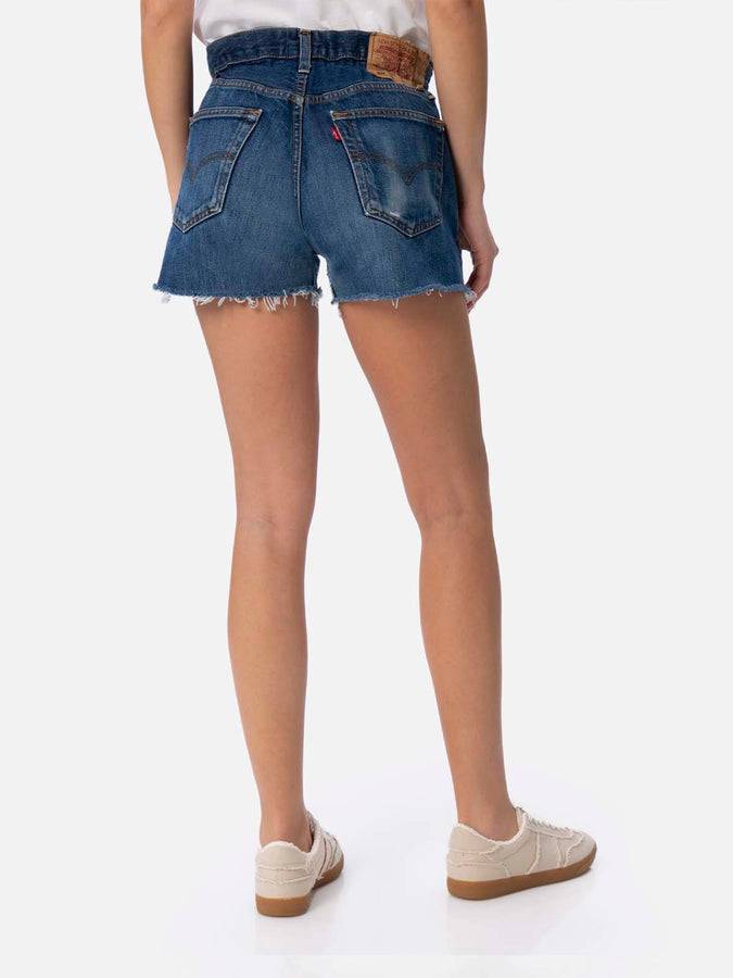 Mc2 Saint Barth Pantaloncini Da Donna In Denim Riciclato Con Strass