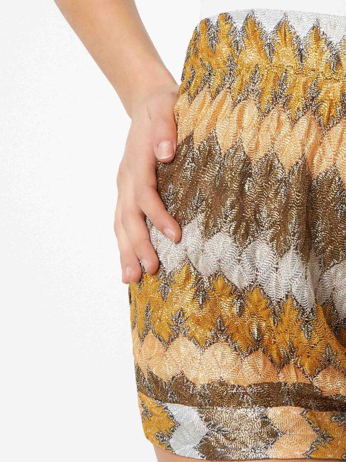 Mc2 Saint Barth Pantaloncini Da Donna Multicolore In Maglia