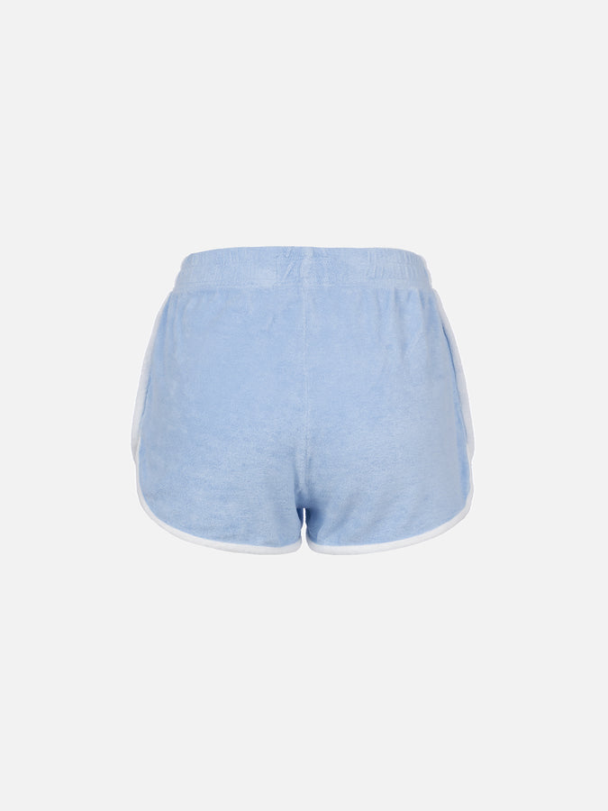 Mc2 Saint Barth Pantaloncini Da Donna Pull Up In Spugna Di Cotone Francine