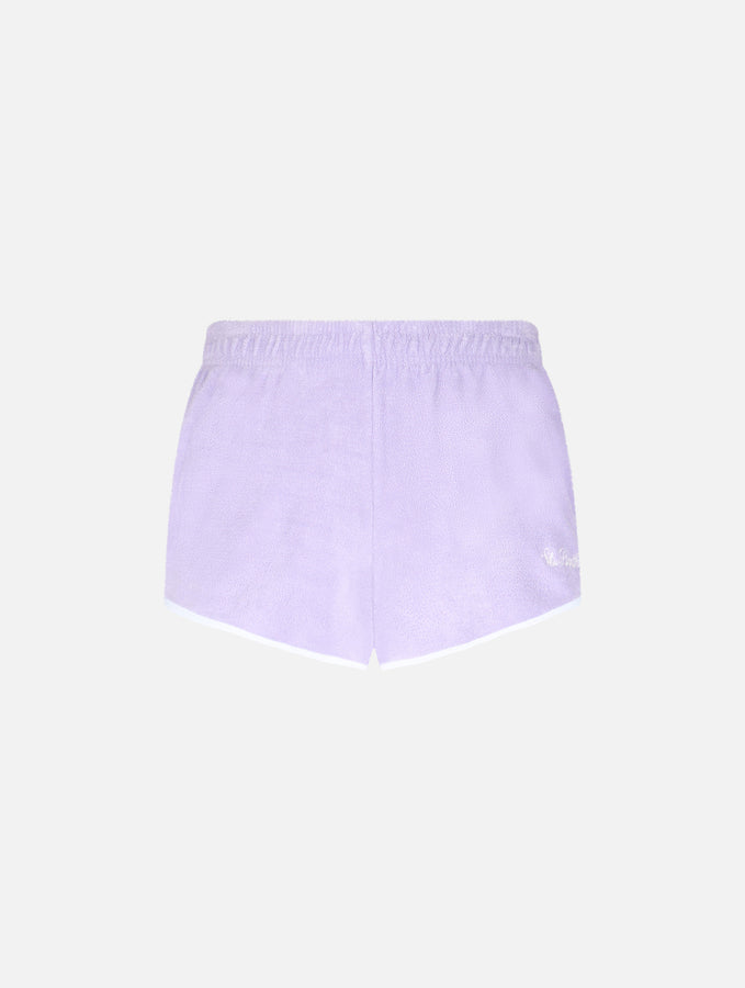 Mc2 Saint Barth Pantaloncini Da Donna Pull Up In Spugna Di Cotone Francine