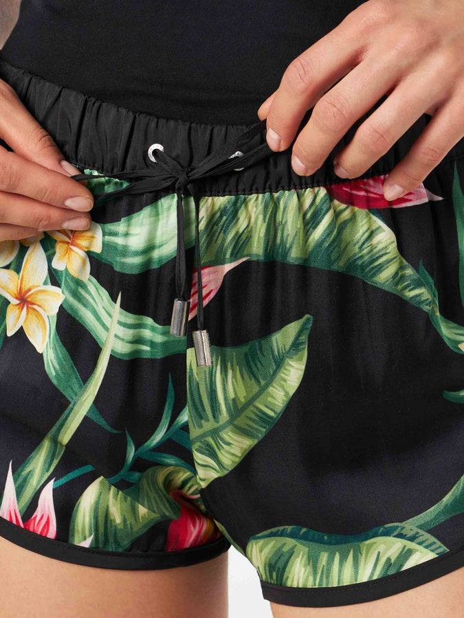 Mc2 Saint Barth Pantaloncini Da Donna Stampa Tropicale