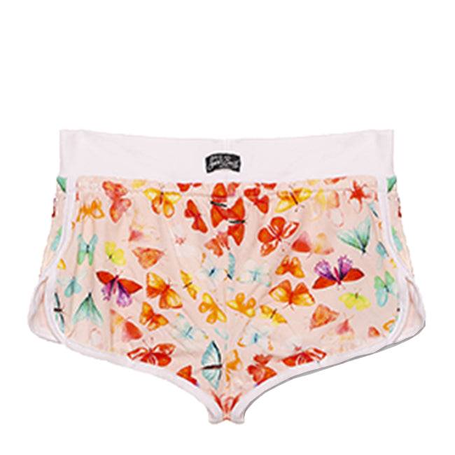 Mc2 Saint Barth Pantaloncini Da Spiaggia Da Bambina Stampa Farfalle