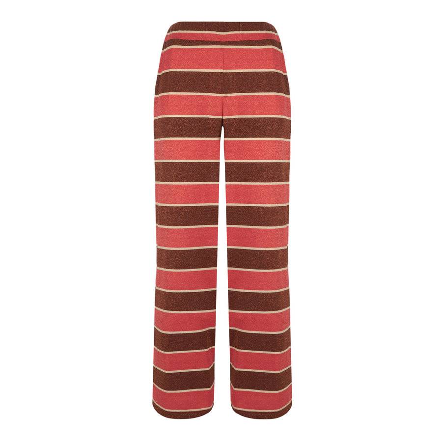 Mc2 Saint Barth Pantaloni A Palazzo In Maglia Multicolore
