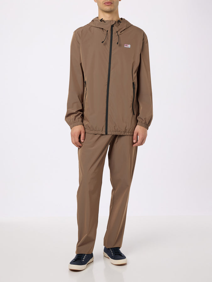 Mc2 Saint Barth Pantaloni Casual Da Uomo Color Kaki Porter